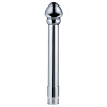 CleanHole Embout de lavement anal Chromium 14 x 3cm